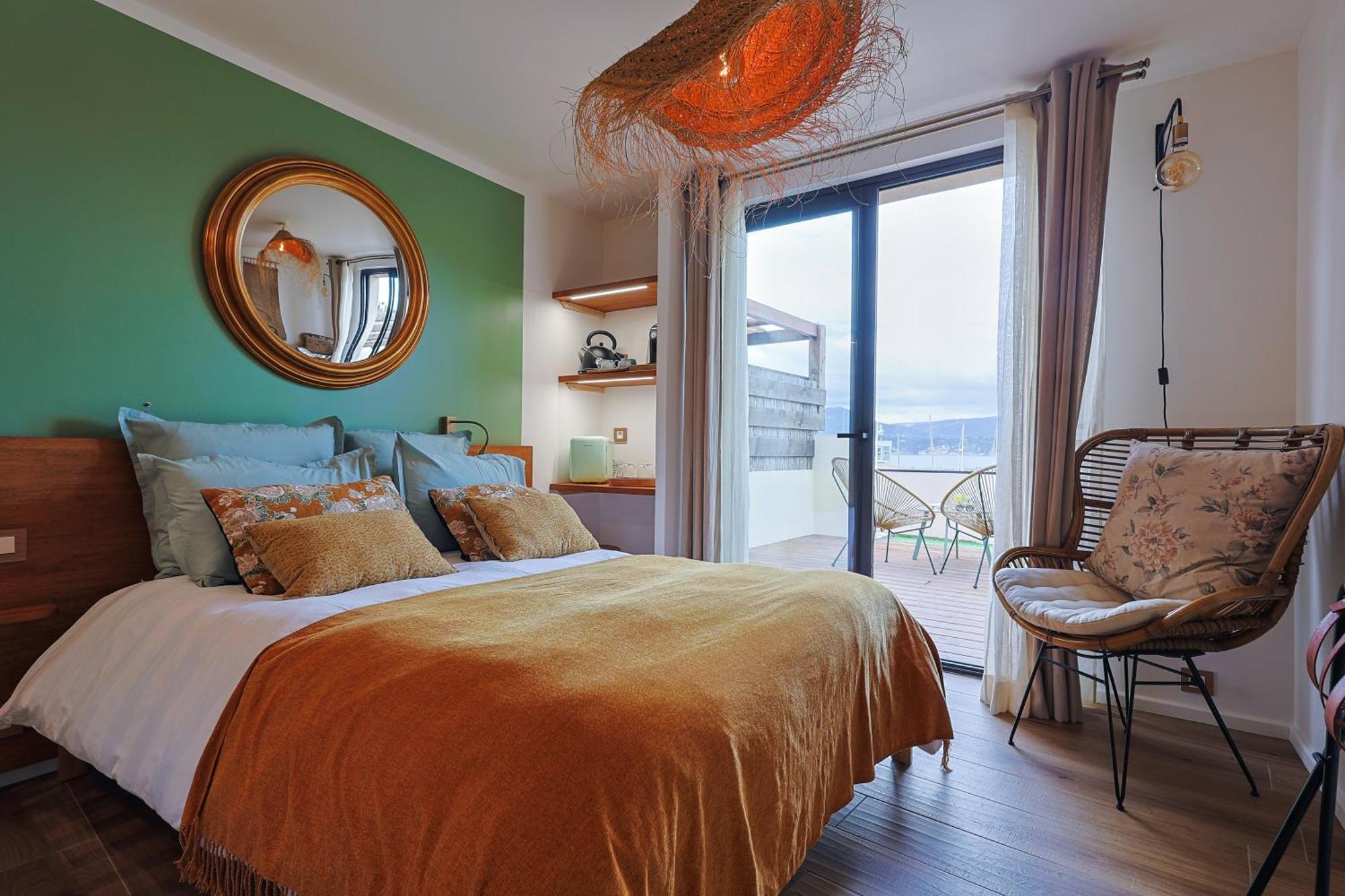 Chambre D'Hote Luxe Vue Mer Boheme Le Pradet Exteriör bild